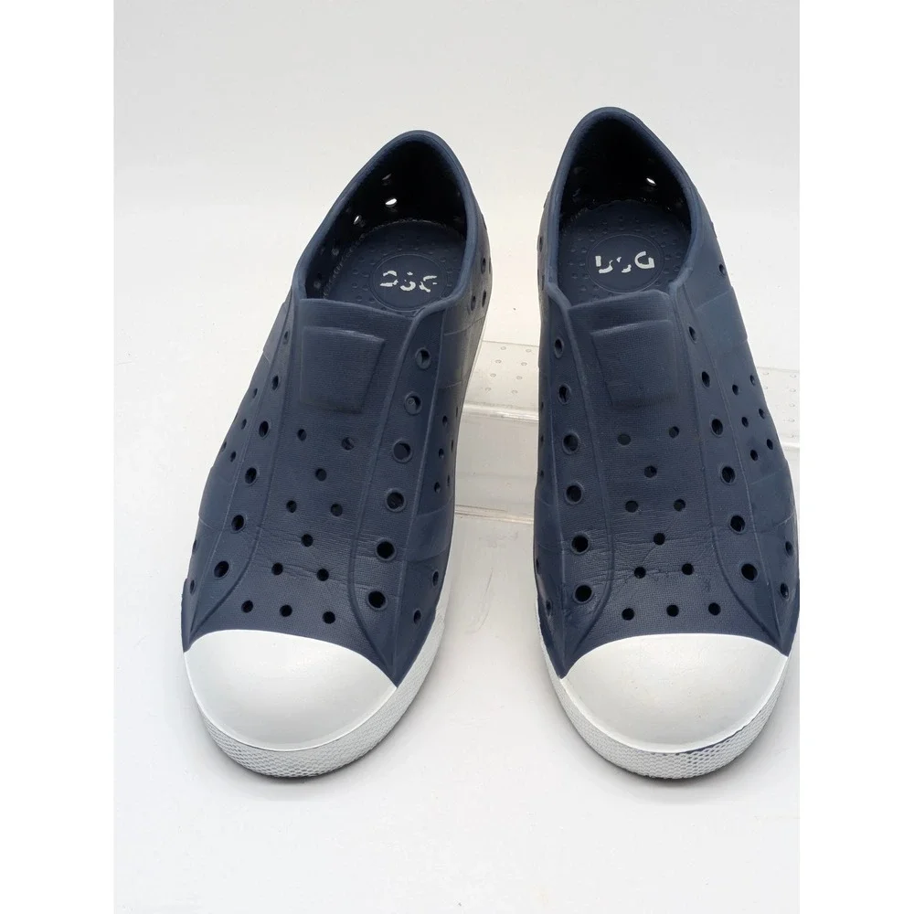 DSG Slip On Water Shoes Youth Size 3.5 Navy Blue Lightweight Casual Shoes